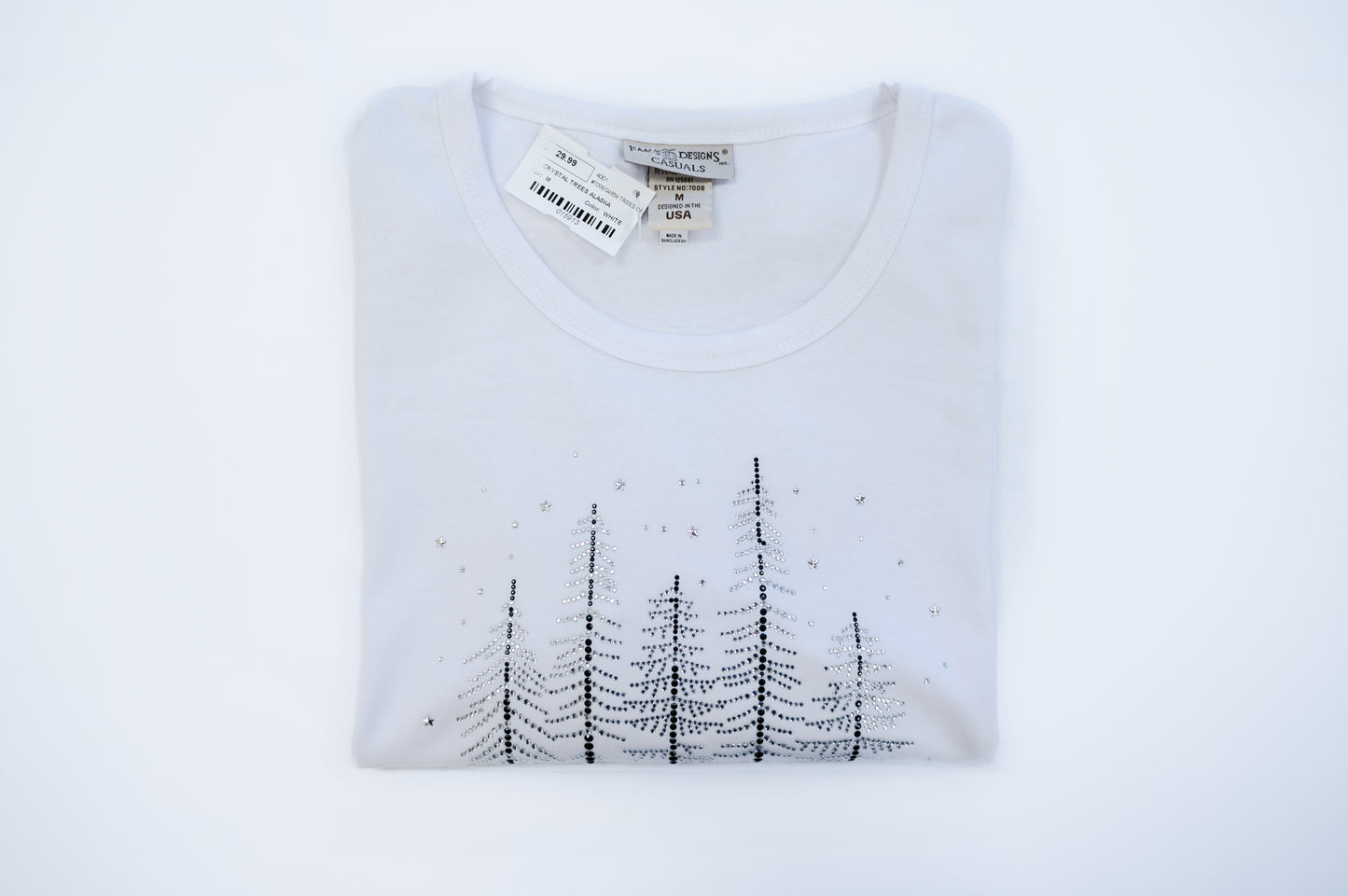 Crystal Trees 3/4 Sleeve Shirt