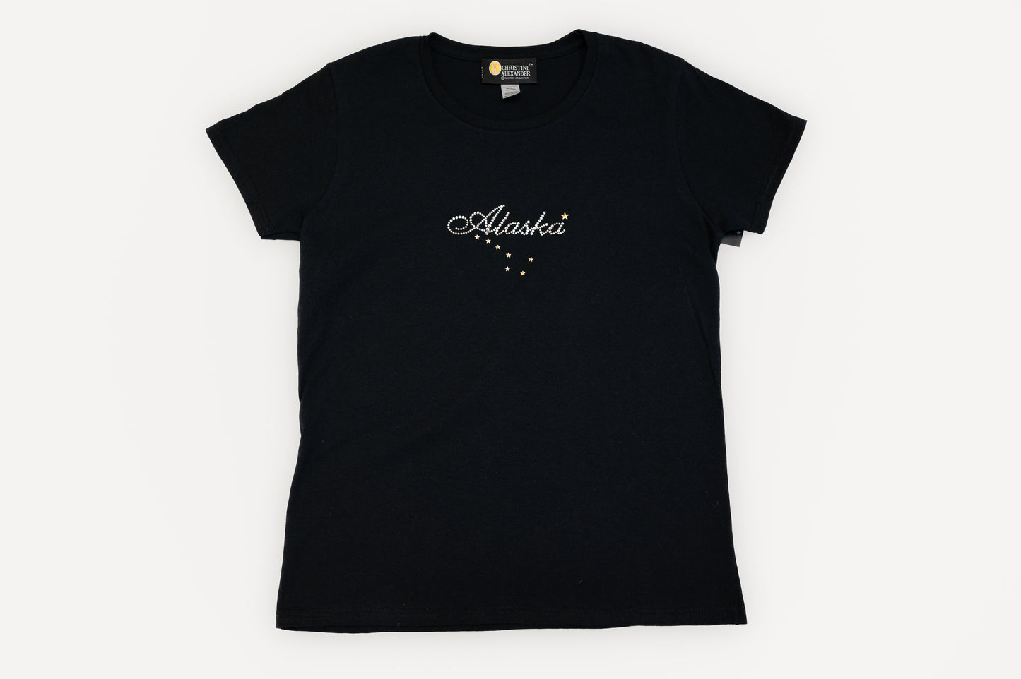 Big Dipper - Alaska Script Crew T Shirt