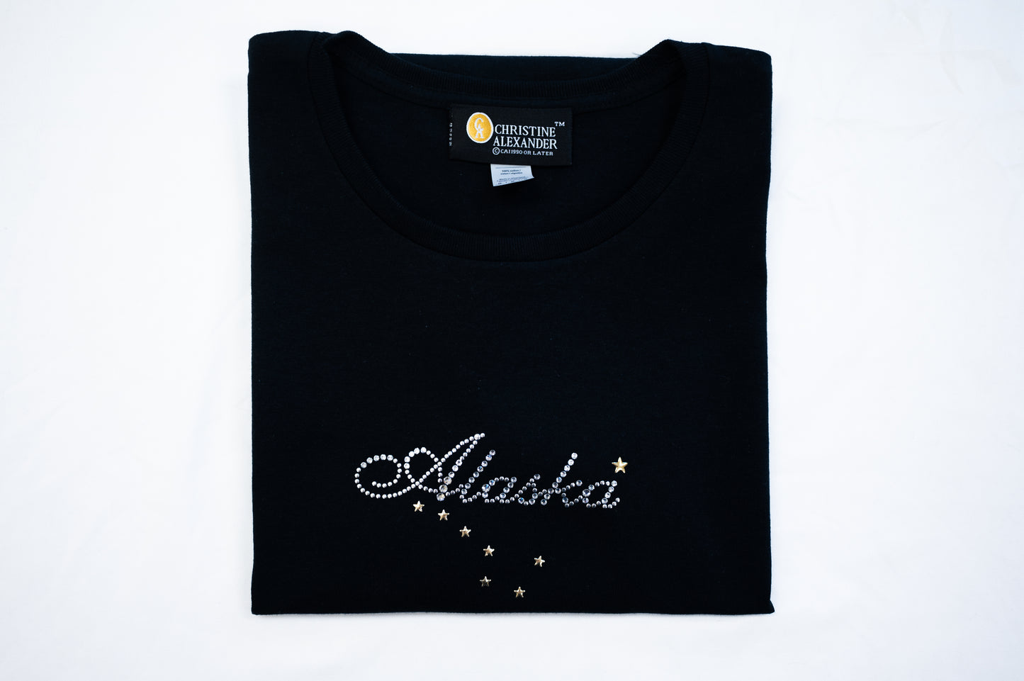 Big Dipper - Alaska Script Crew T Shirt