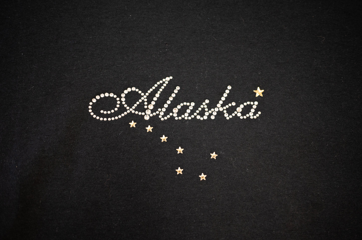 Big Dipper - Alaska Script Crew T Shirt