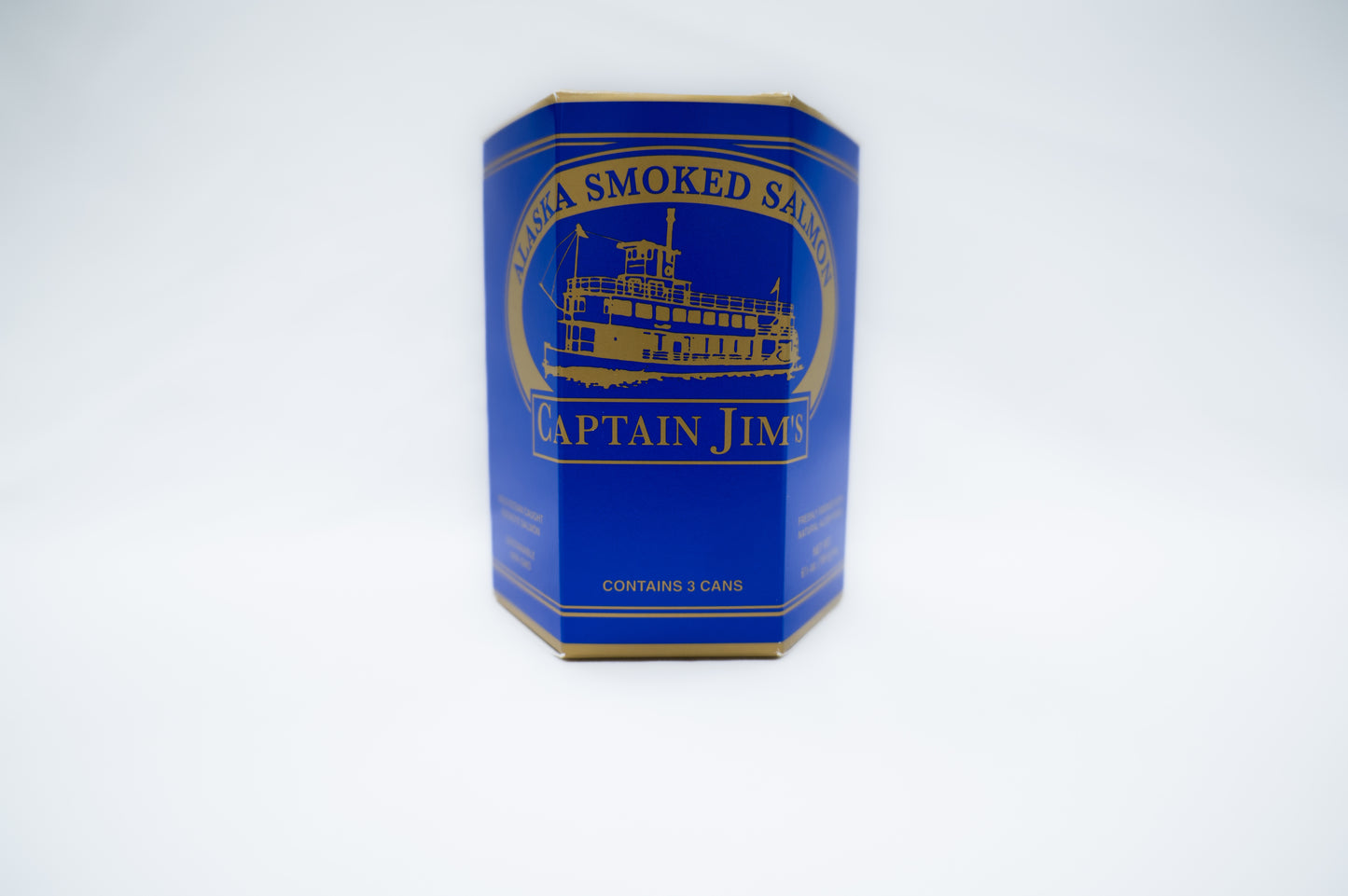 Captain Jim's Smoked Salmon 3 Can Gift Pack