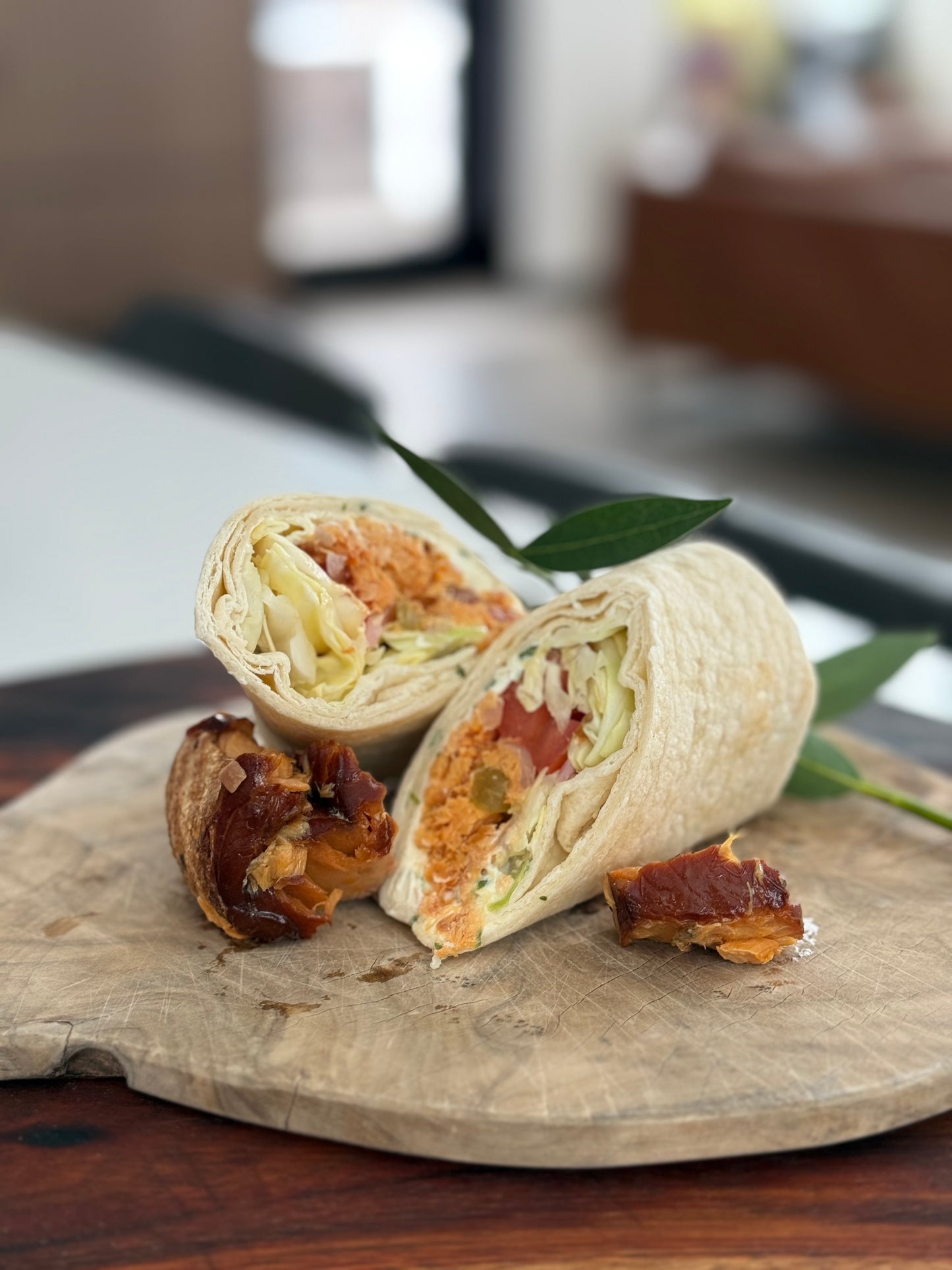 Lunch Box Salmon Wrap