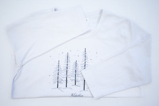Crystal Trees 3/4 Sleeve Shirt
